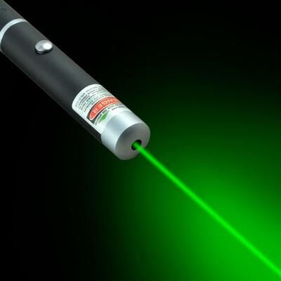 Pet Hub Clever Cat Laser Toys: Interactive, Smart Pointer For Fun And Exercise Pet Flashlight Included green