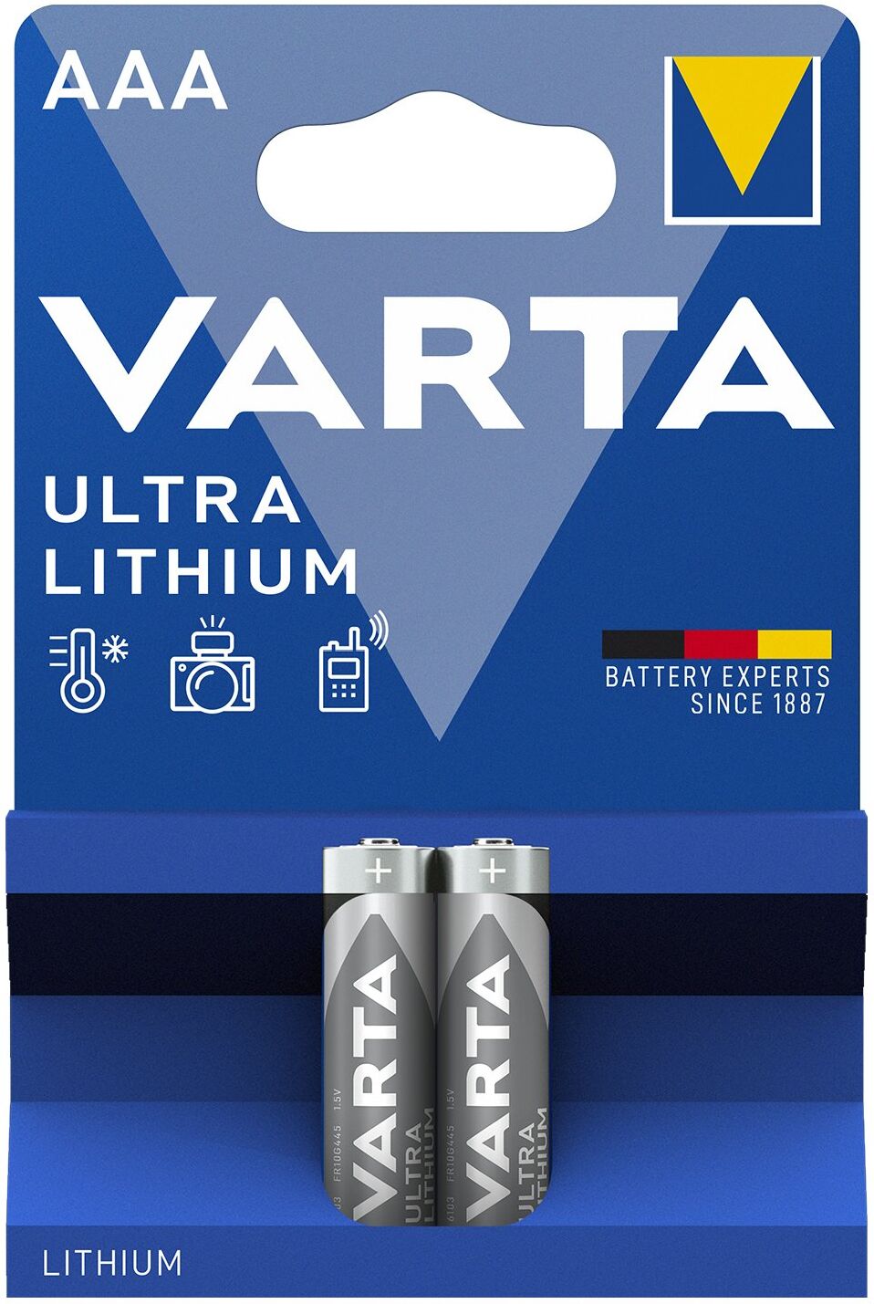 Batteria Ministilo AAA Varta 06103301402 ULTRA LITHIUM