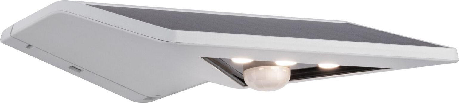 Paulmann Wandlamp Yoko Buitenverlichting met Zonnepaneel, Wit