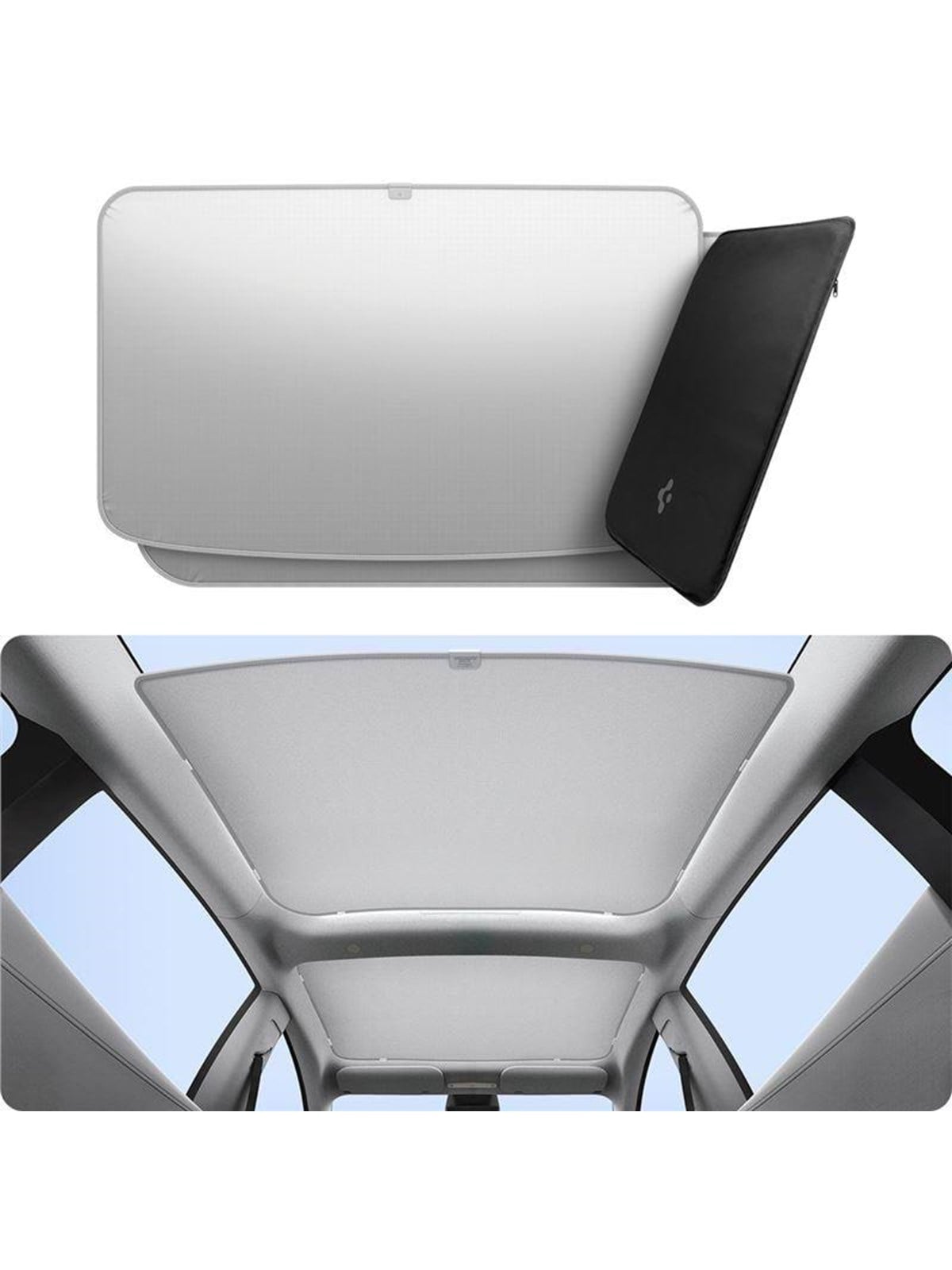 Spigen Tesla Car Roof Sunshade - black - Tesla Model 3