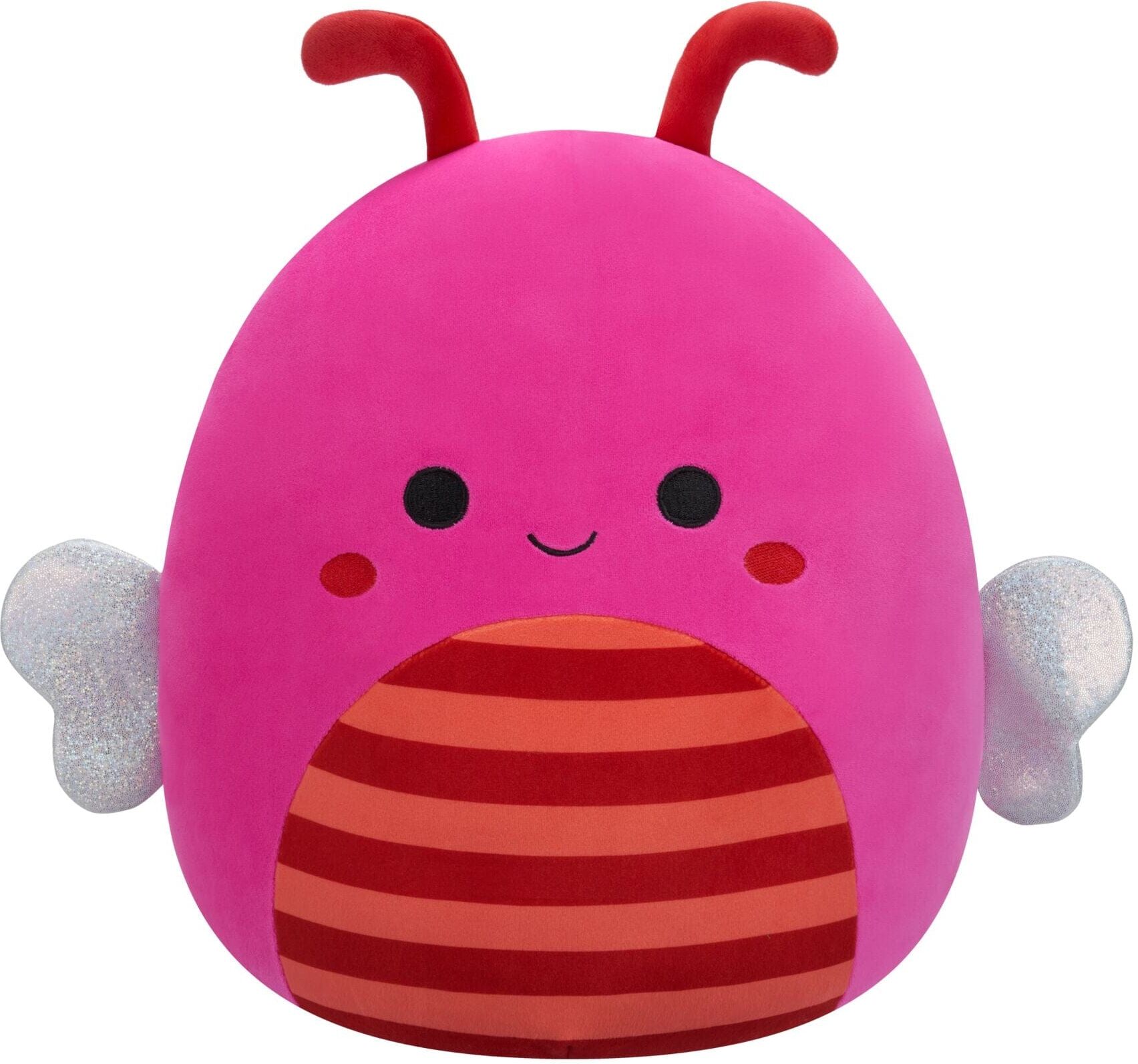 Squishmallows - Mara the Hot Pink Bee - 12 Inch, Ultra-Soft Plush Stuffed Animal for Kids