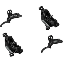 SRAM Scheibenbremse Motive Silver stealth V2 | 4 Kolben glänzend schw