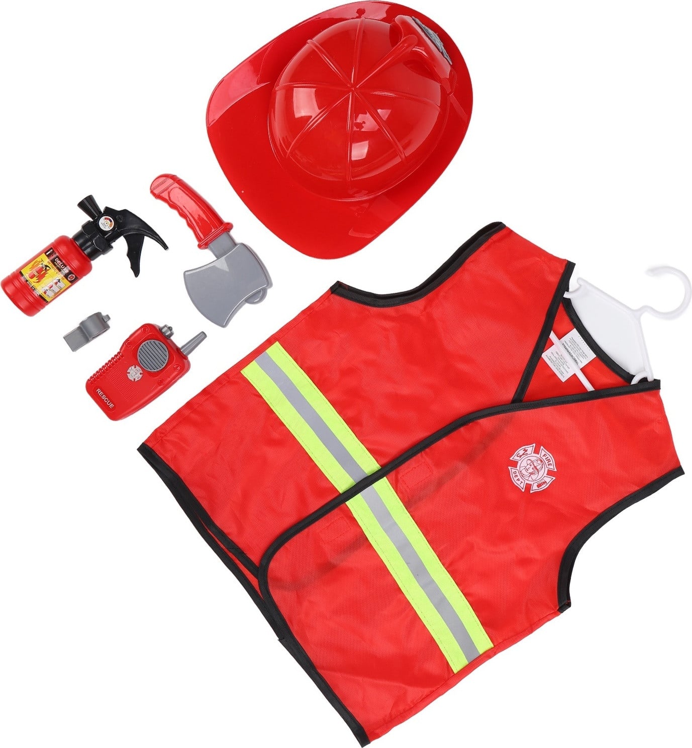 Cocosity Brandweerman Kostuum voor Kinderen met Accessoires