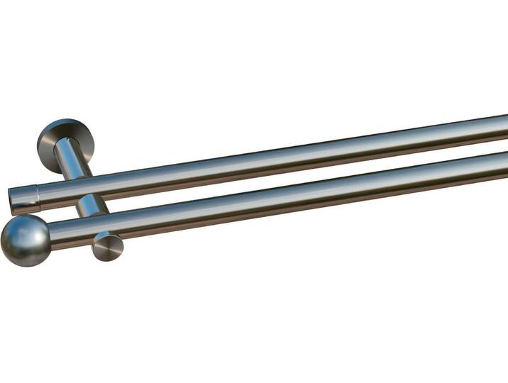 indeko Colombes Ø 20 mm 2 läufig-läufig Wunschmaßlänge Komplett-Set inkl. Montagematerial