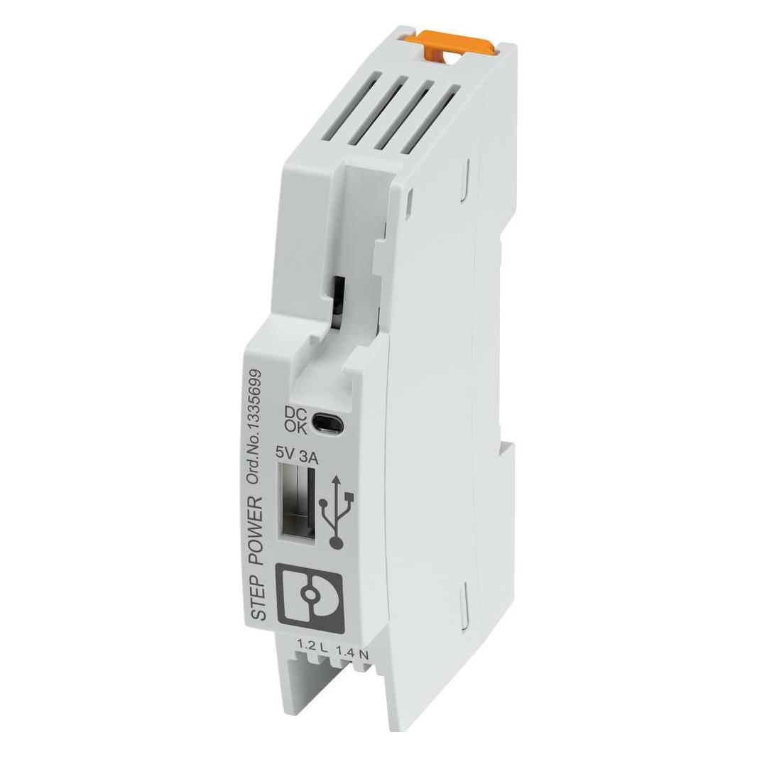 Phoenix Contact PHOENIX Step3-PS/1AC/5DC/3/P Stromversorgung STEP3PS1AC5DC3P (USB-A, USB-A) (1335699)