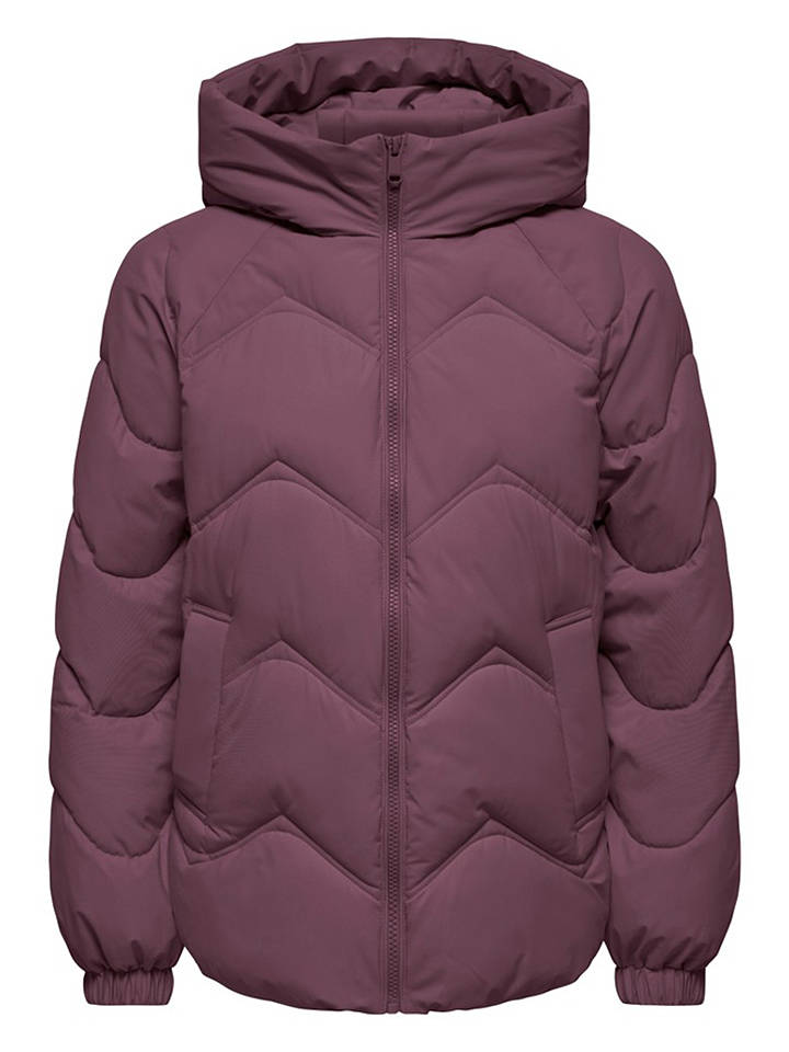 JDY Winterjacke in Mauve - M