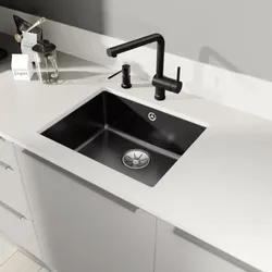 Blanco Subline 500-u Spüle 523739 54,3x45,6cm, PuraPlus basalt, für Unterbau