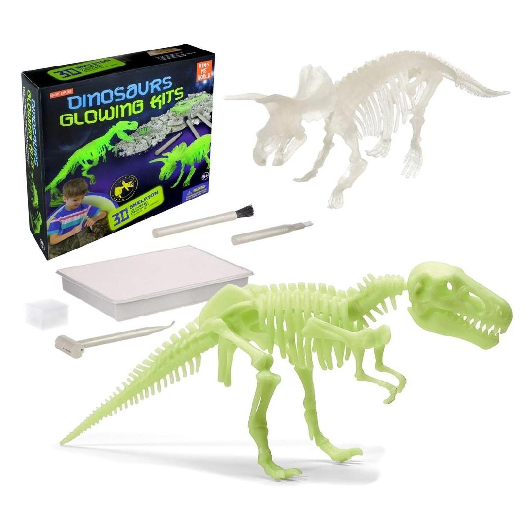 Teka Paläontologische Ausgrabungen eines phosphoreszierenden Dinosauriers (47996098)