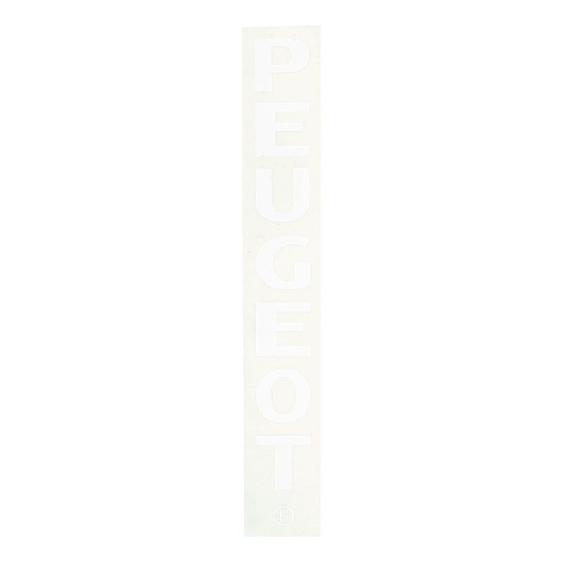 1Tek Origine Autocollant stickers « Peugeot » blanc 218x35