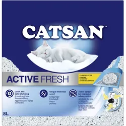 Catsan Active Fresh Klumpstreu 1x8 Liter