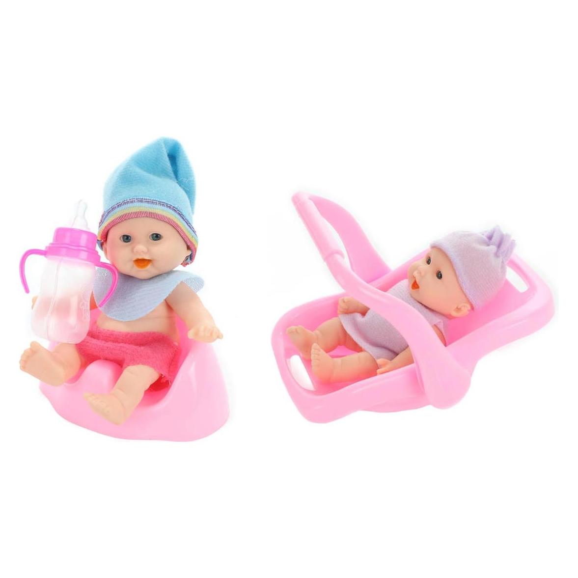 Toi-Toys Beau Mini Babypuppe sitzend, 12cm (22459427)