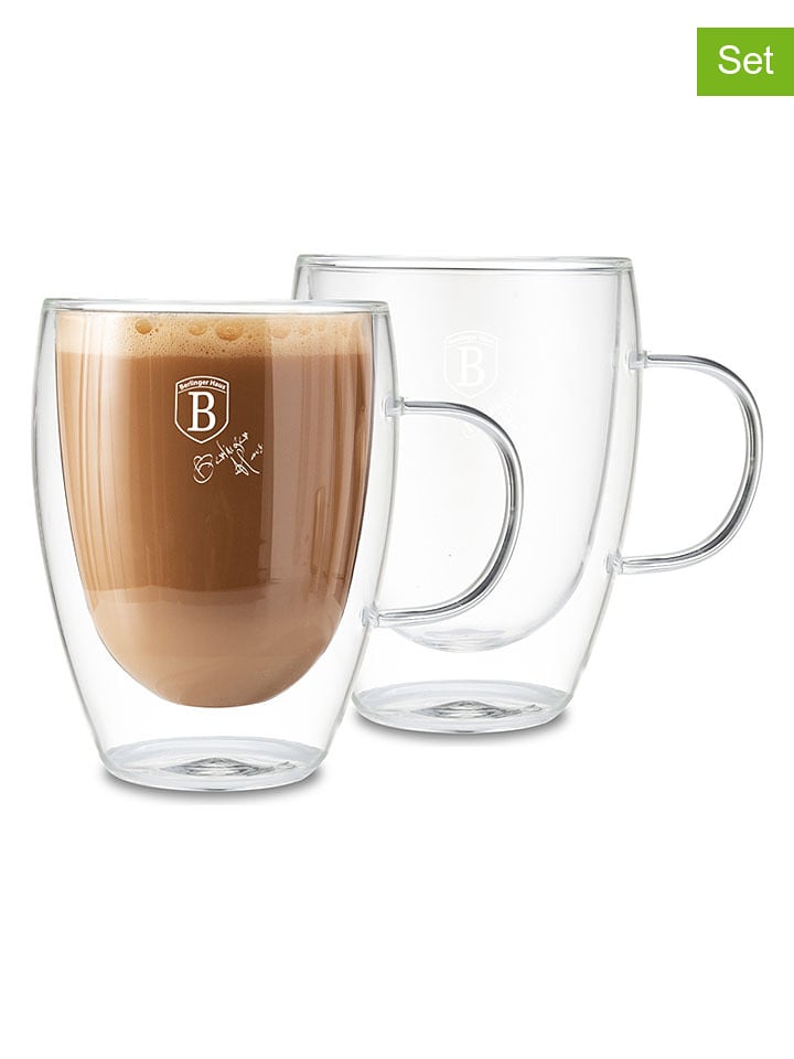 Berlinger Haus 2er-Set: Kaffeegläser - 300 ml - onesize
