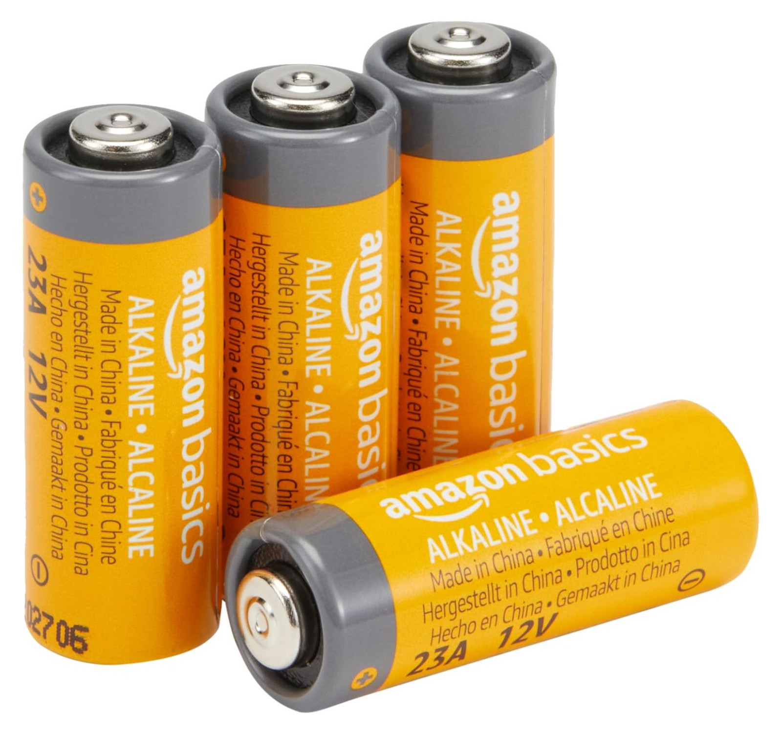 Amazon Basics 23A-12V batterijen, 4 stuks