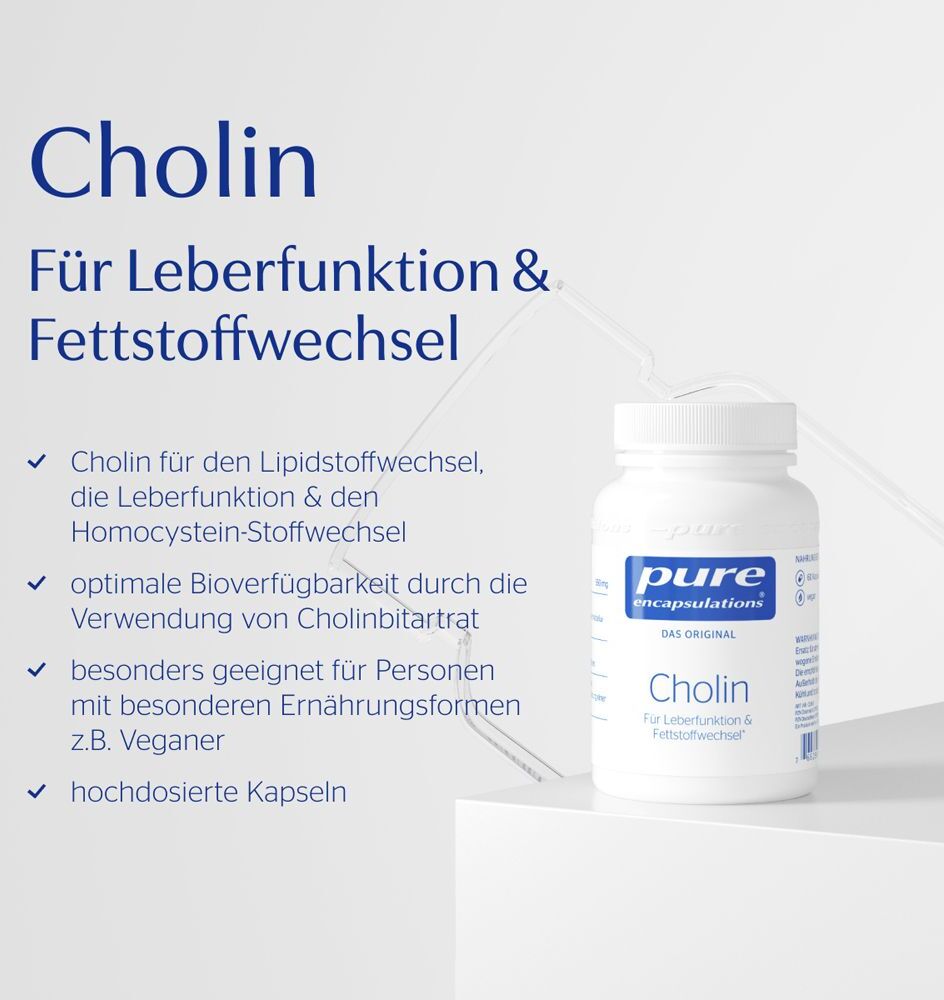 Pure Encapsulations Cholin Kapseln 60 St