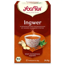 YOGI TEA, Ingwer, Bio Kräutertee 17X1,8 g