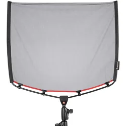 Lastolite Manfrotto Rapid Flag 45x60cm Kit, Stativ Zubehör, Weiss