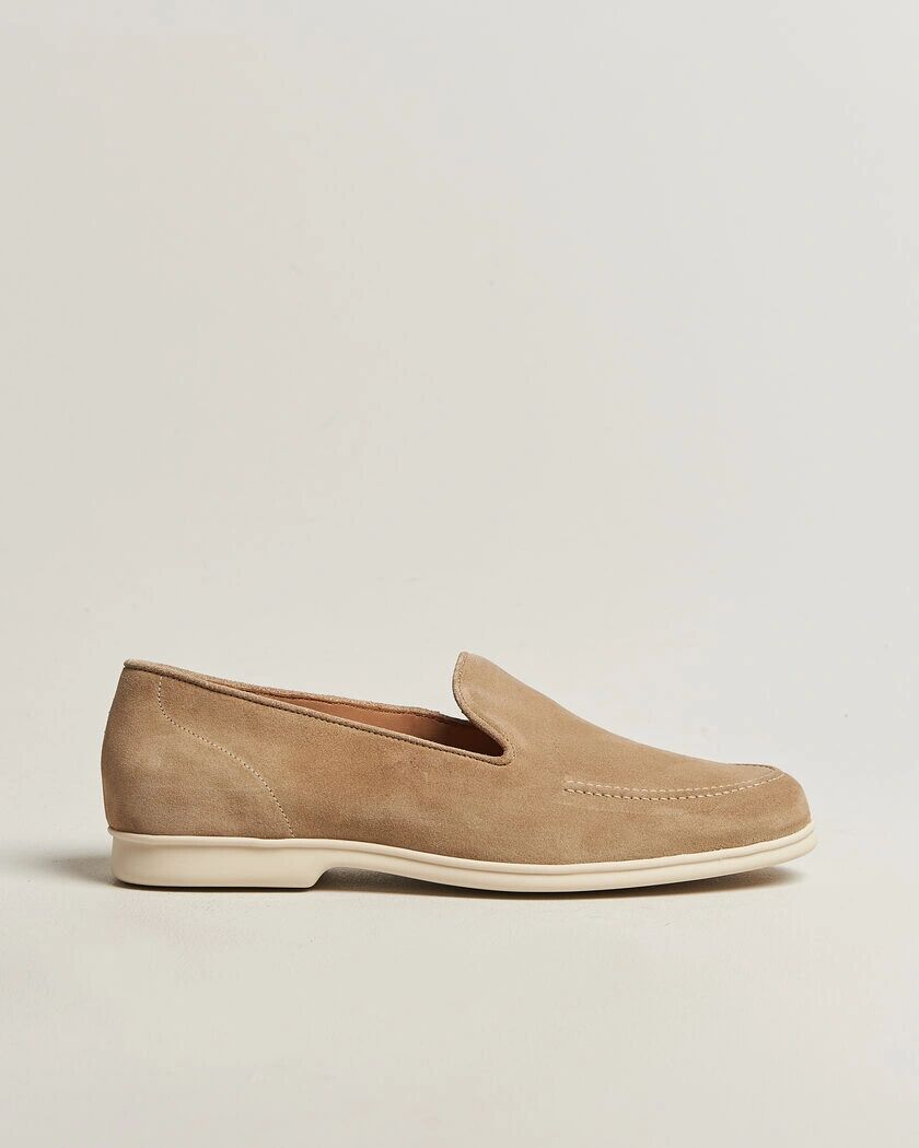 Myrqvist Brännö II Loafers Sand Suede