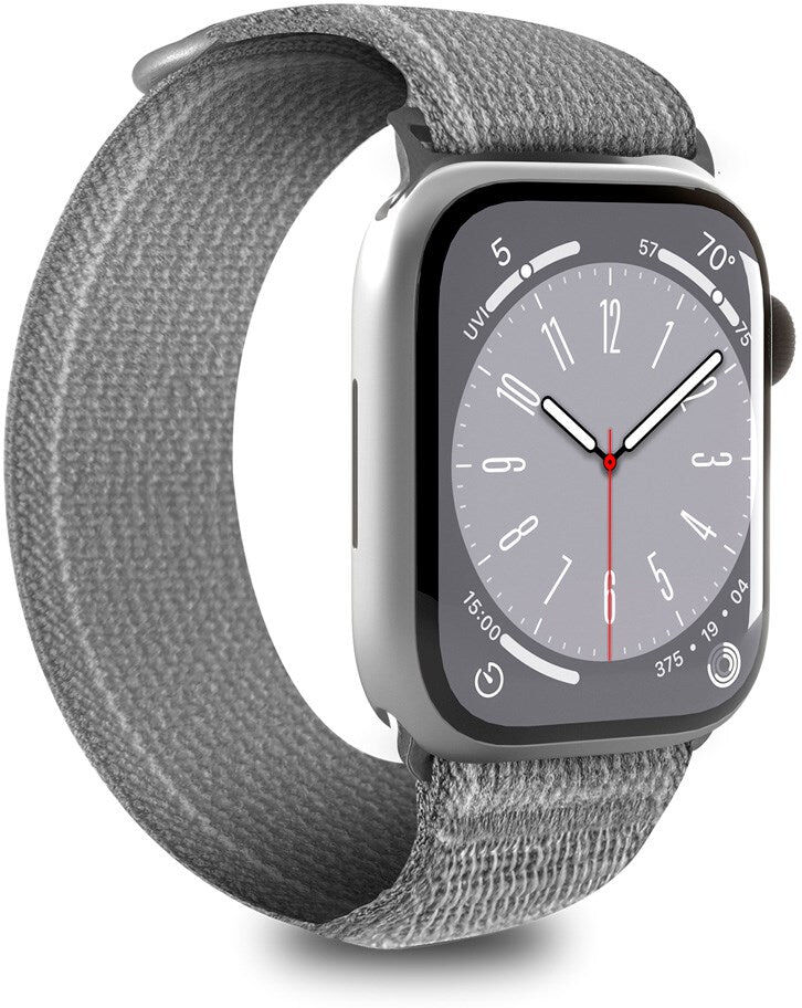 PURO TRIAL LOOP Rem - Apple Watch (42/44/SE/45/46/49mm) - Grå