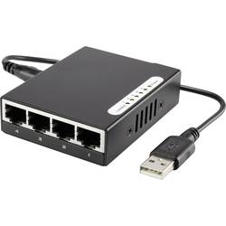 Renkforce RF-4451433 RF-4451433 Netzwerk Switch 5 Port 100 MBit/s USB-Stromversorgung