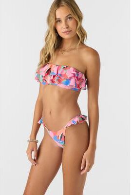 O'Neill s Cabana Floral Jalisco Cheeky Bottoms, Size 2XL, Elastane/Polyamide