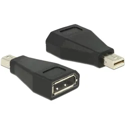 DELOCK Adapter DP mini-St > DP-Bu black
