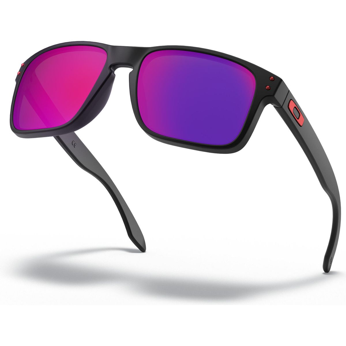Oakley Holbrook matte black/positive red iridium (910236) 0OO9102-910236