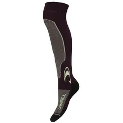 O'Neill, Herren, Sportsocken, Skisocken (34 - 38), Schwarz, Grau, Silber