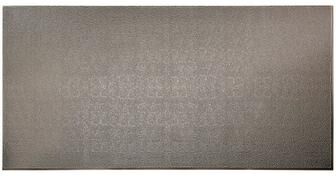 Fasade FASÄDE Hammered 4-foot x 8-foot PVC Wall Panel in Brushed Nickel