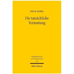 Die tatsächliche Vermutung, Fachbücher von Felix Uebel