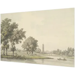 FOTOTAPETE 152x104 cm - Ein ruhiger Park