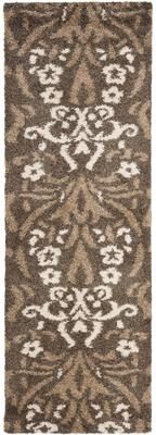 SAFAVIEH Florida Shag Kylie Damask 1.2-inch Thick Rug