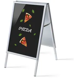 Kundenstopper A1 Komplettset Pizza