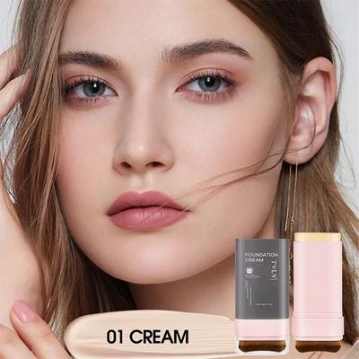 Uplift Picks TVLV Waterproof Concealing Foundation Stick With Built In Brush cream