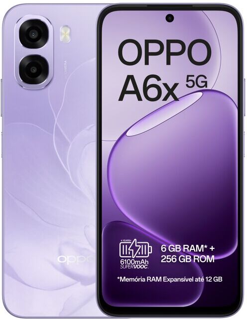 SMARTPHONE OPPO A6X 5G 256GB VIOLETA