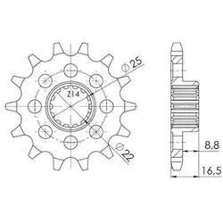 Unimed Pharma, Kettenblatt, (14)