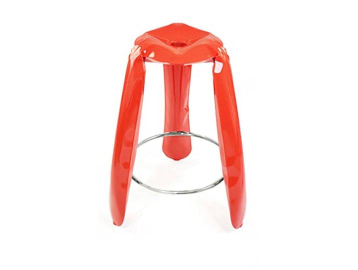 Zieta TB/3020 Barhocker Plopp Stahl, rot