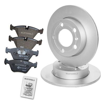 Atec Bremsscheiben + Bremsbeläge Hinterachse Voll [Hersteller-Nr. 40576128] für Toyota