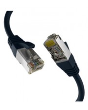 EFB Elektronik CAT8.1 BLACK 0.50M PATCH CORD Netzwerk CAT 8 SFTP 0,5 m low-smoke zero-halogen (EC020200300)
