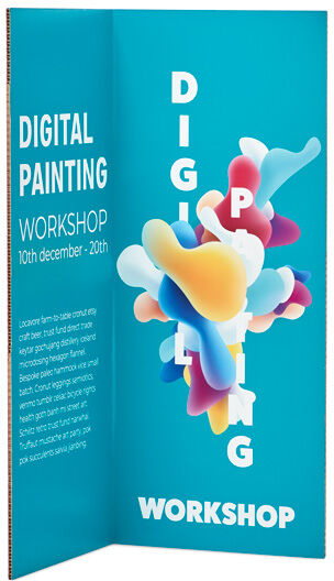 Pixartprinting Biombo de cartón personalizado