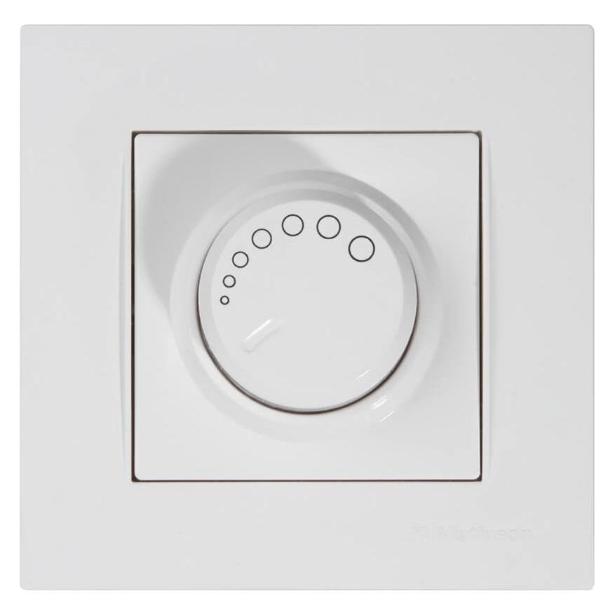 Mutlusan Rita Dimmer 600W beleuchtet Drehdimmer Unterputz weiss (32311368)