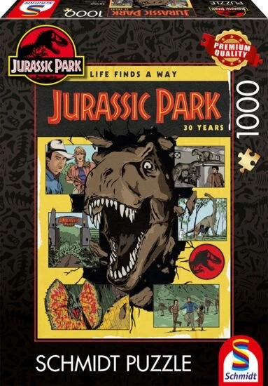 Schmidt Spiele Jurassic Park: 30 Jahre Jurassic Park - Life Finds a Way (1000 Teile)