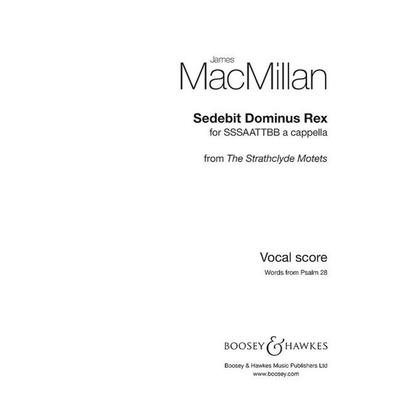 Sedebit dominus rex, Taschenbuch von , Schott Music