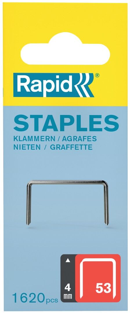 Isaberg Rapid AB Rapid Typ 53 Feindrahtklammer 4 mm