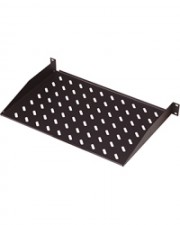 DIGITUS FACHBODEN FUER AUSSENMONTAGEPERFORIERT FARBE Schwarz (DN-19 TRAY-1-400-SW)