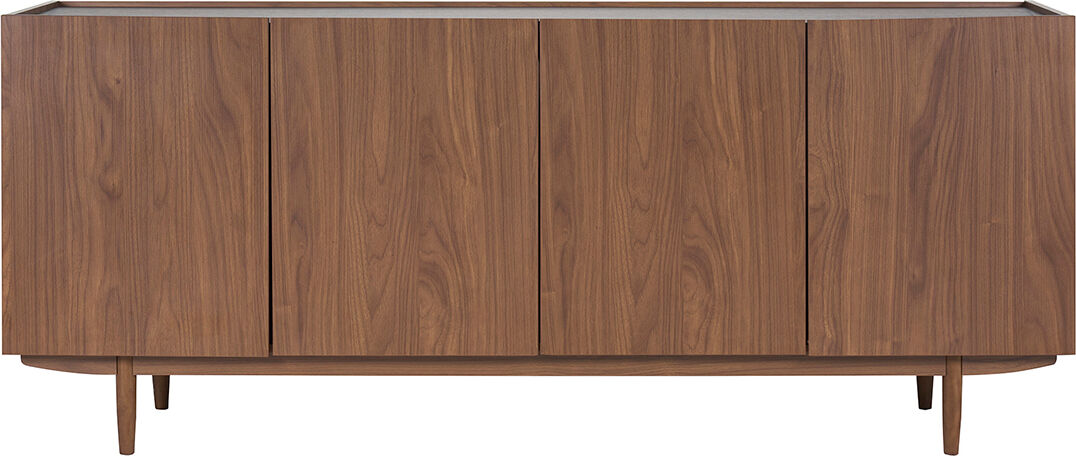 Miliboo Vintage-Sideboard mit vier Türen aus dunklem Holz B180 cm SANAA