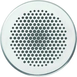 VAILLANT Design Abdeckblende rund Durchmesser 125 mm Industrial Edelstahl