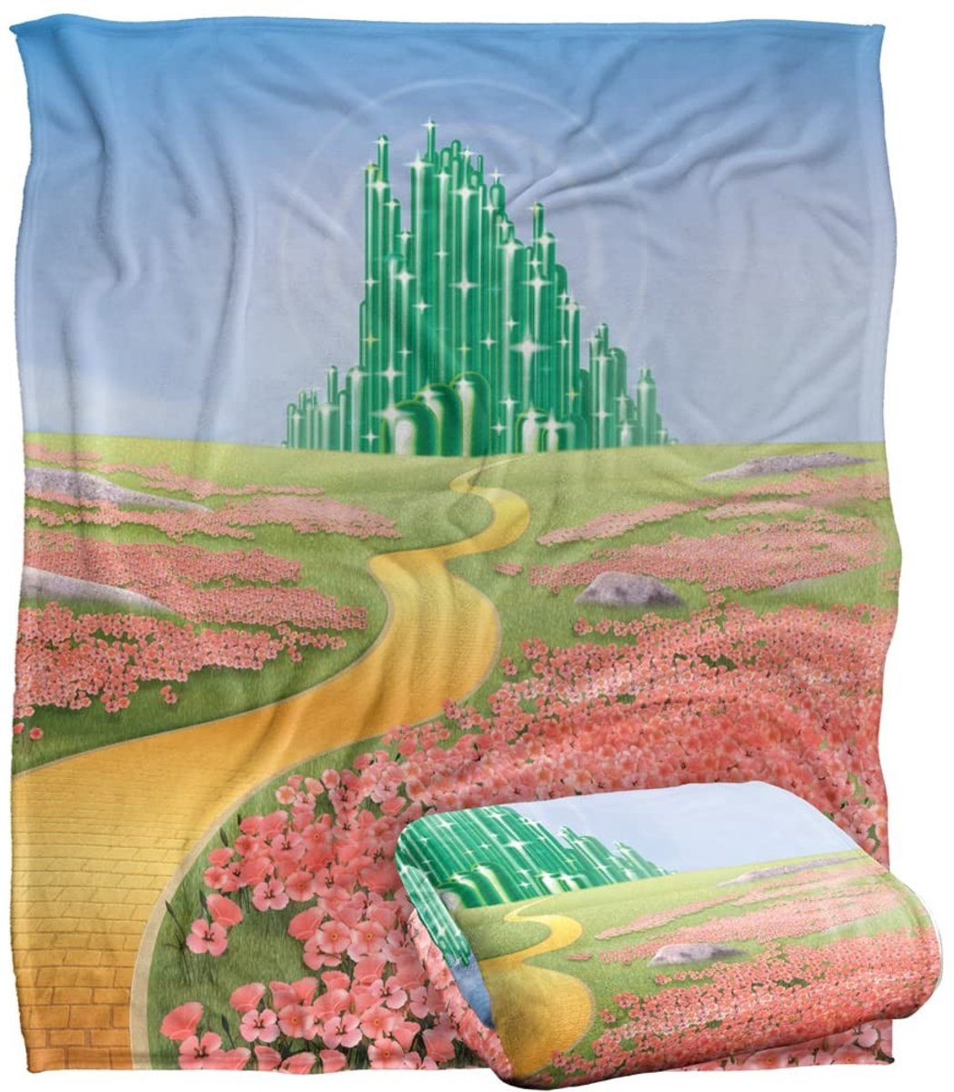 Omgoods De Tovenaar van Oz Super Zachte Plaid