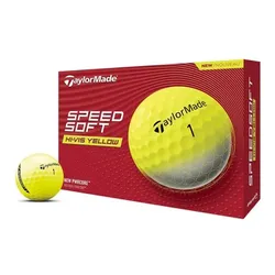 Taylor Made Speed Soft Golfball 12er gelb