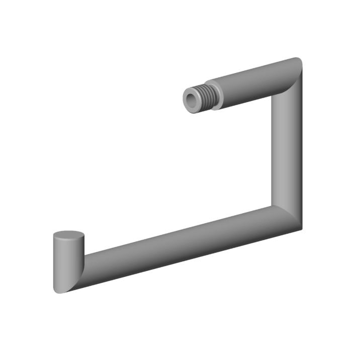 Dornbracht Rohr mit Aufnahme 90282264000-00 chrom