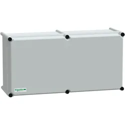 Schneider Electric NSYPLSC2754G Polyestergehäuse PLS Wandmontage 270x540x180mm IP66, blickdichte PC-Abdeckung